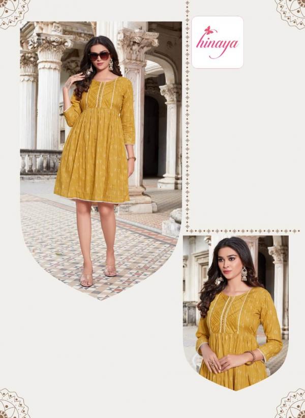 Hinaya Saraa Vol 1 Cotton Designer Exclusive Kurti Collection